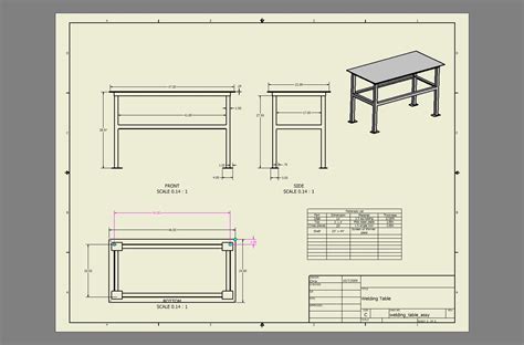 metal fabrication and welding engineering project|welding projects plans and drawings.